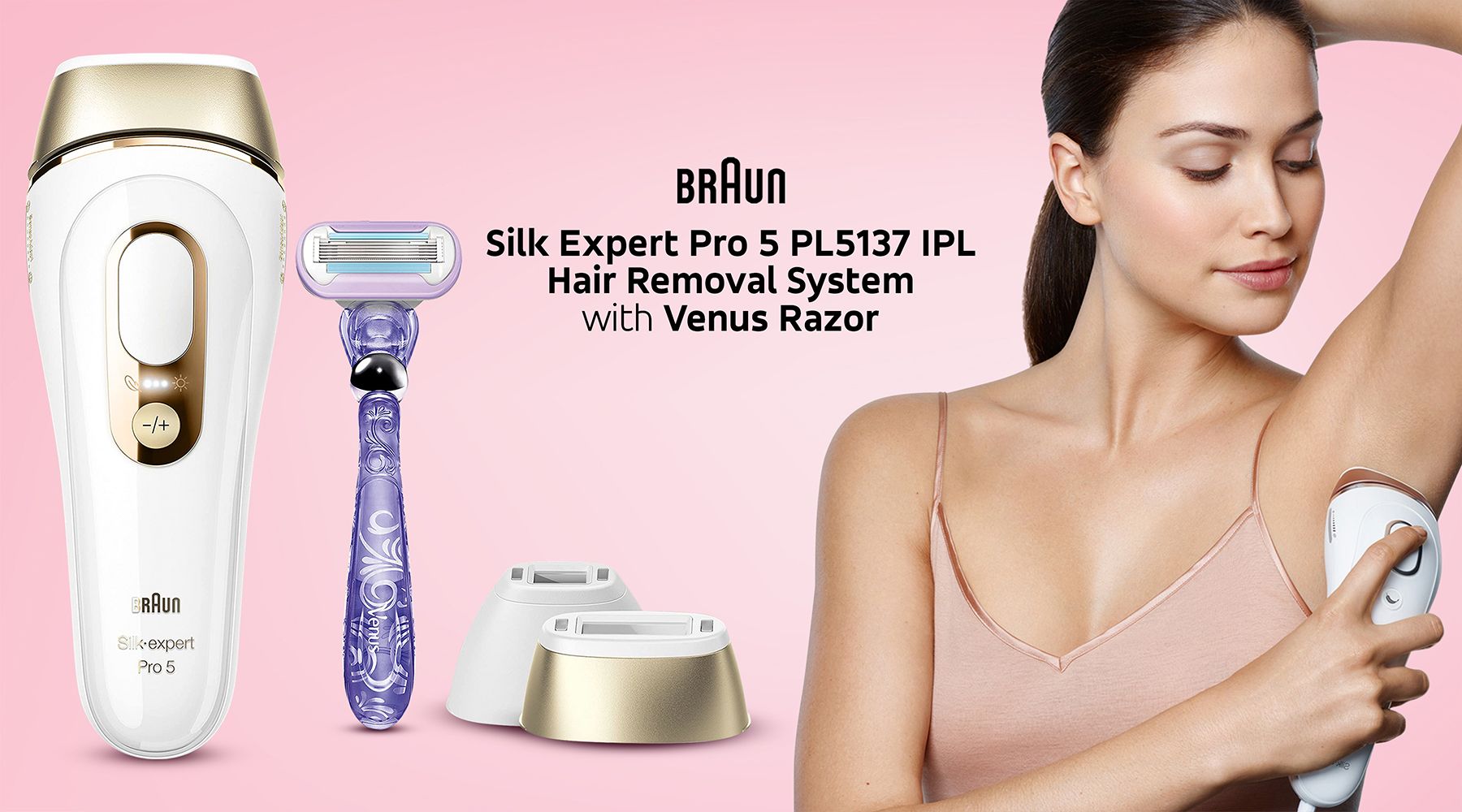 Buy Braun Silk Expert Pro 5 PL5137 IPL Hair Removal System with