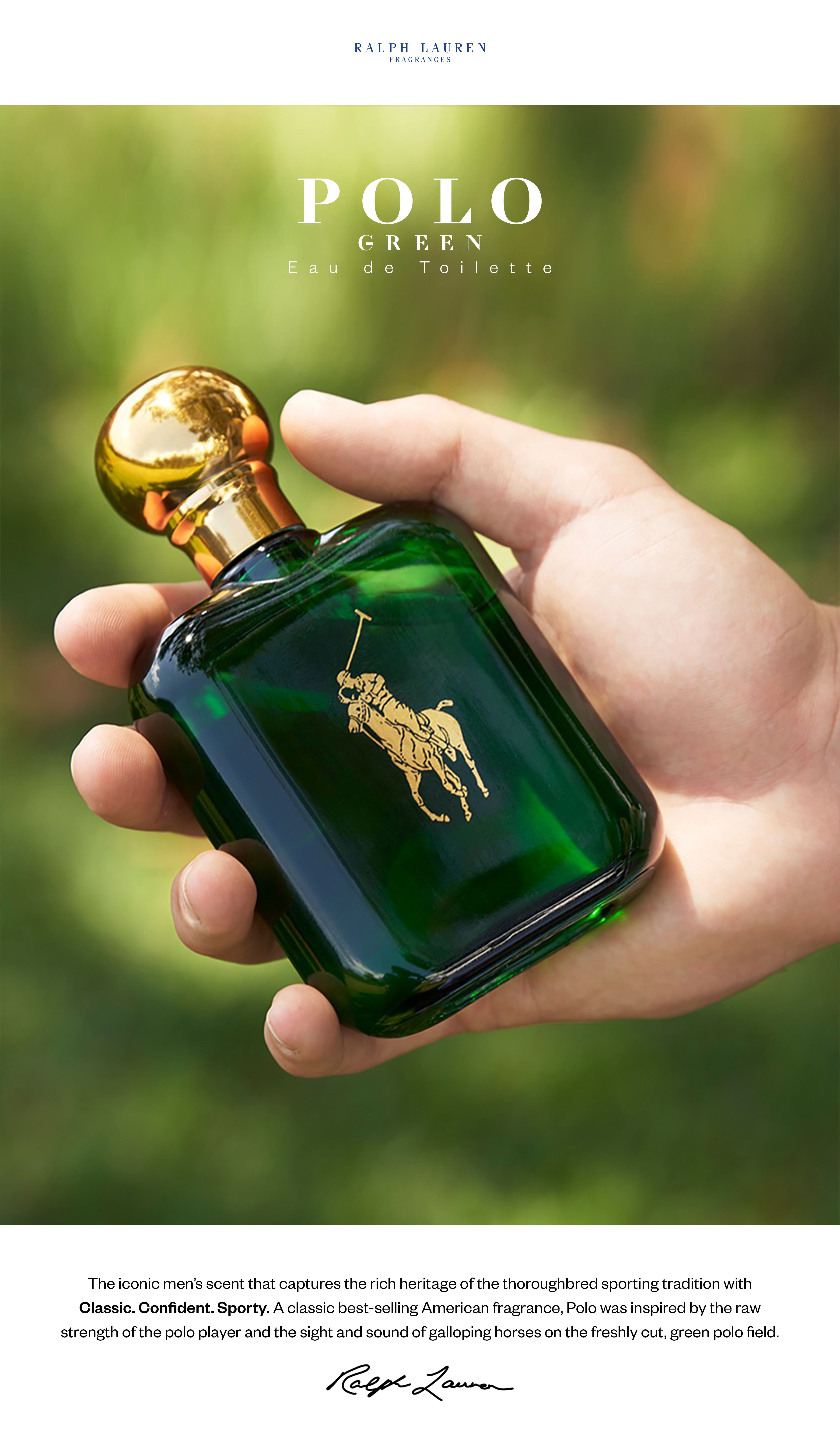 Buy Ralph Lauren Men Polo Eau De Toilette Natural Spray - 118 ml