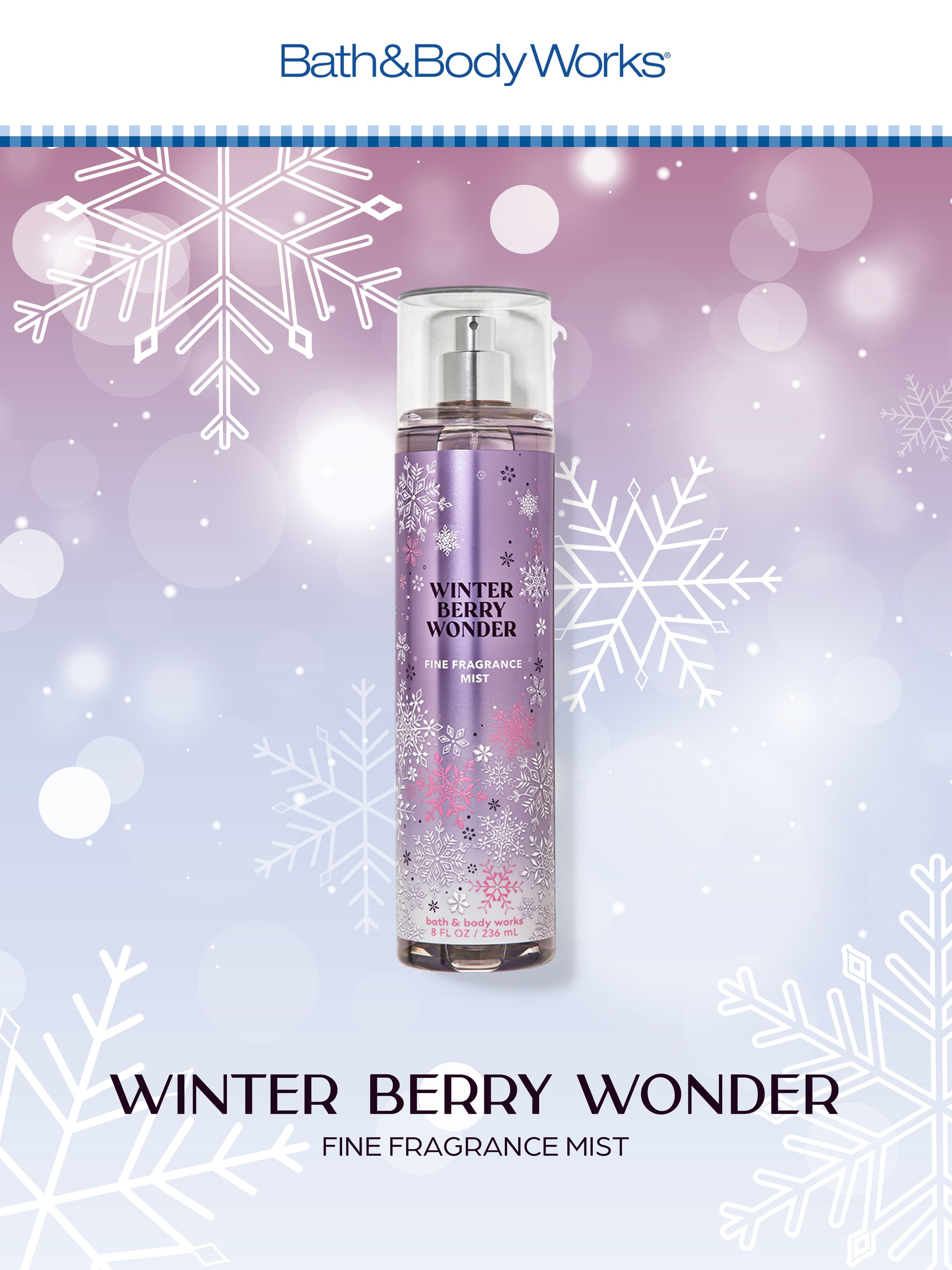 Buy Bath & Body Works Winterberry Wonder Fine Fragrance Mist 236