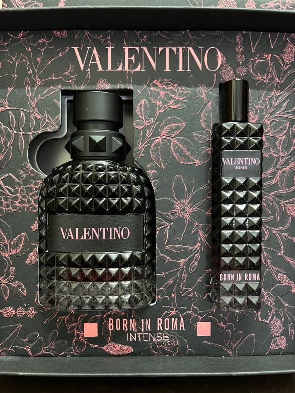 Buy Valentino Men Born In Roma Uomo Intense Gift Set - Eau De