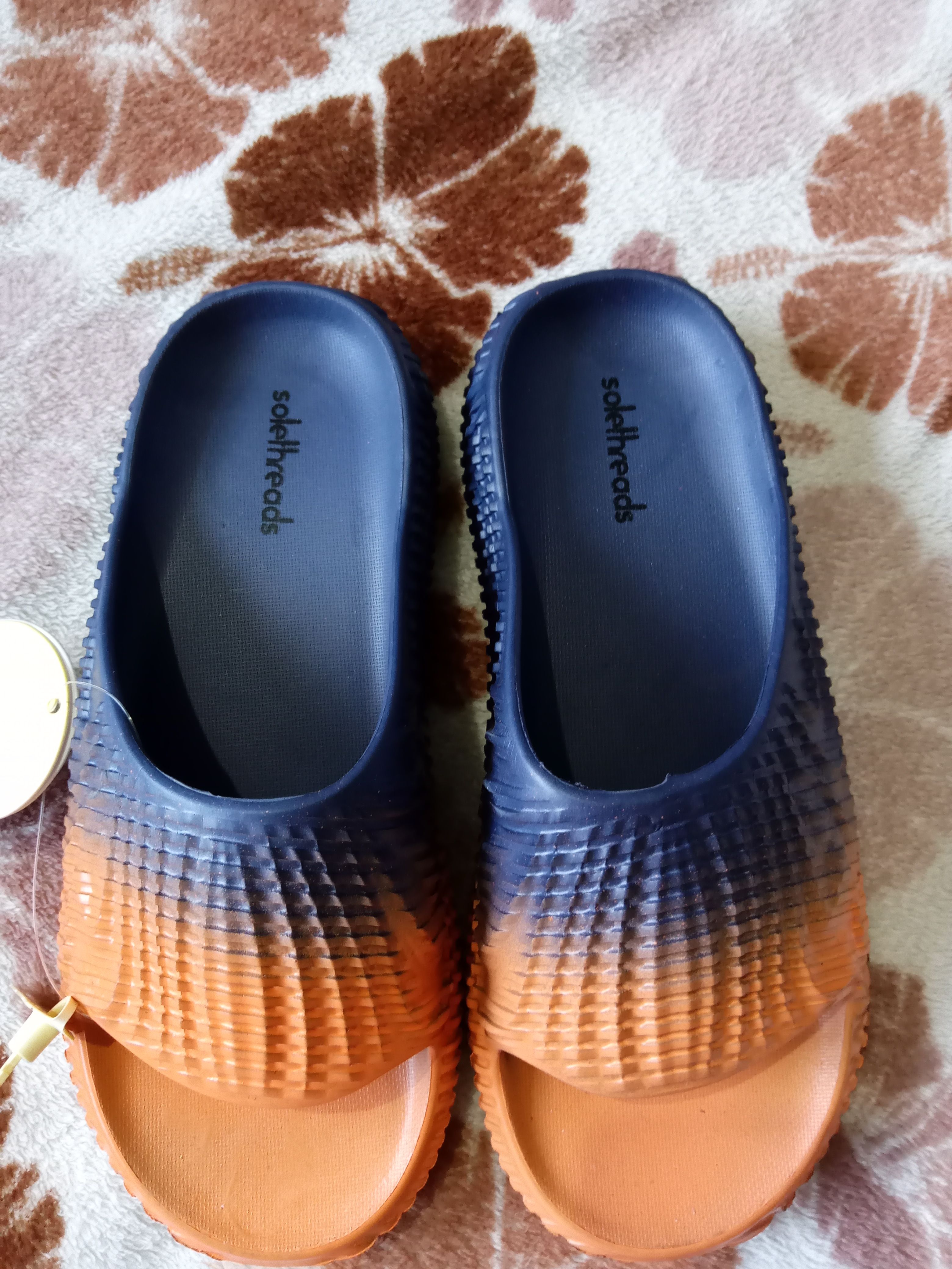 Solethreads Alligator Slides Shoes Buy Solethreads Men ALLIGATOR  Colorblocked Self Design Slides