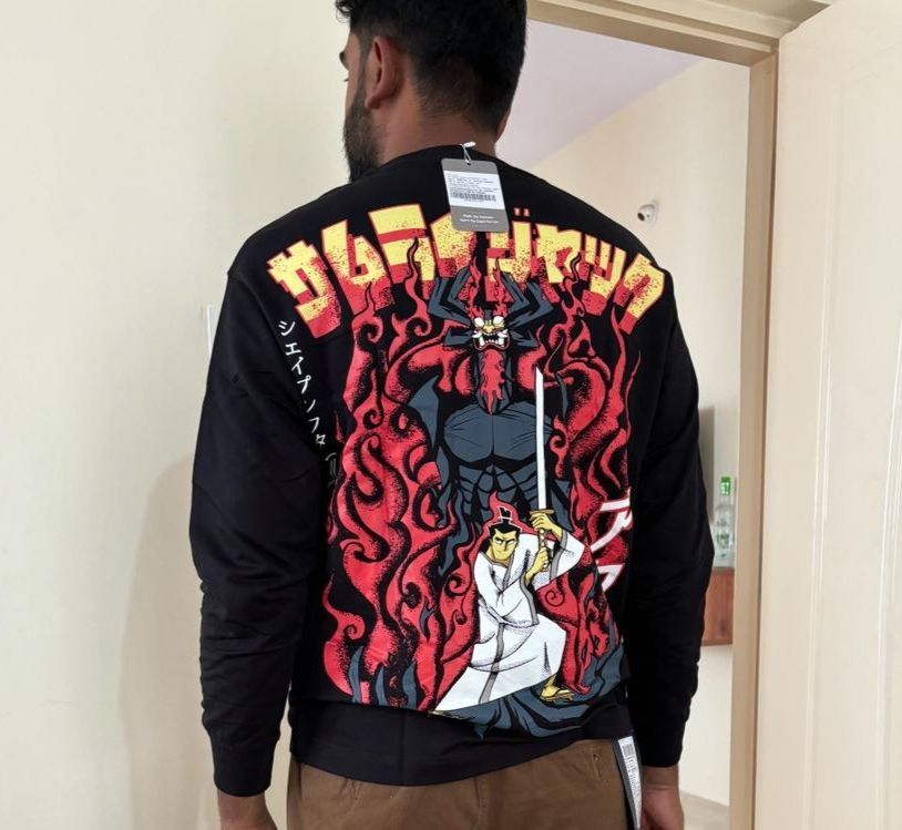 Buy The Souled Store Black Samurai Jack: Blade Of Honor Printed