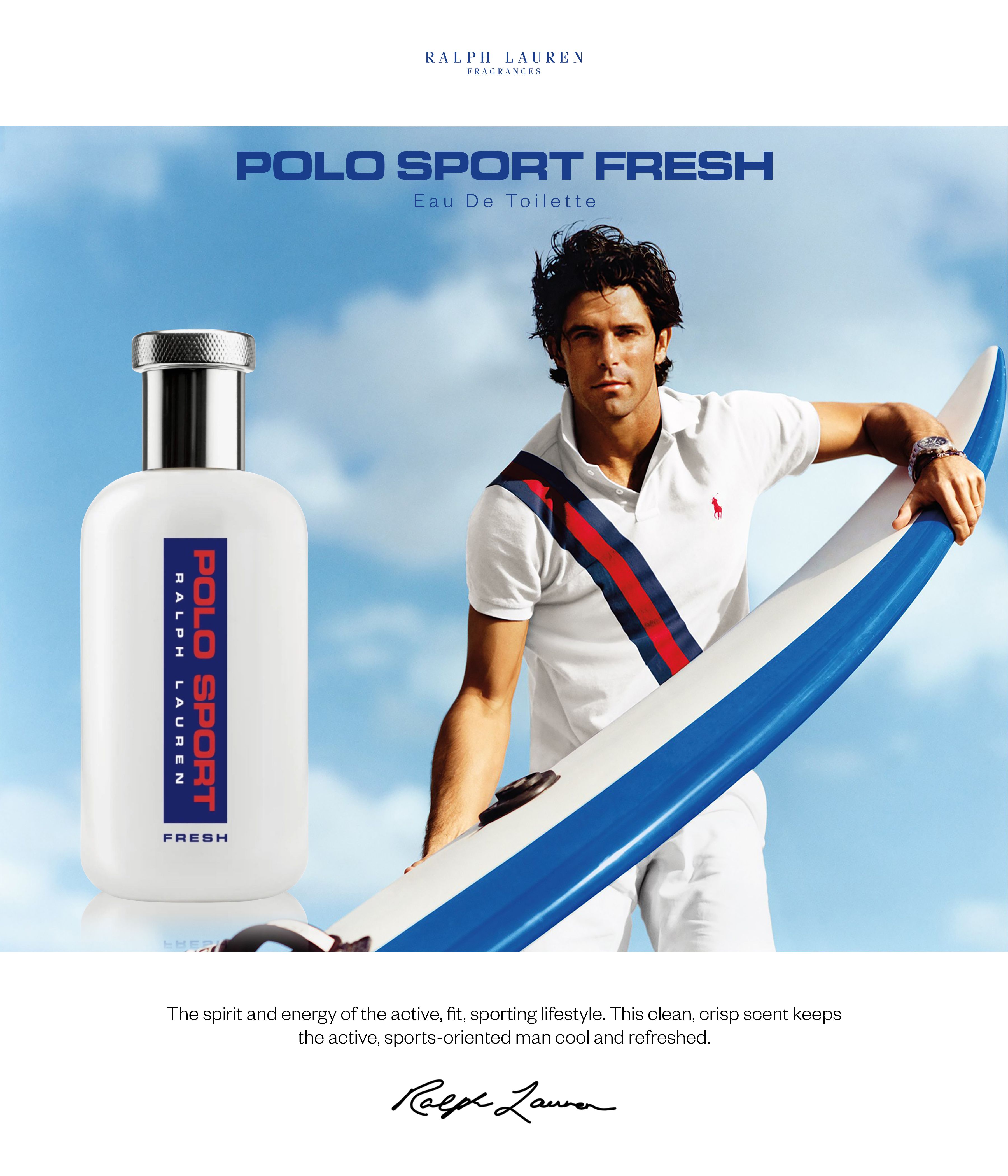 Buy Ralph Lauren Men Polo Sport Fresh Eau De Toilette Spray 
