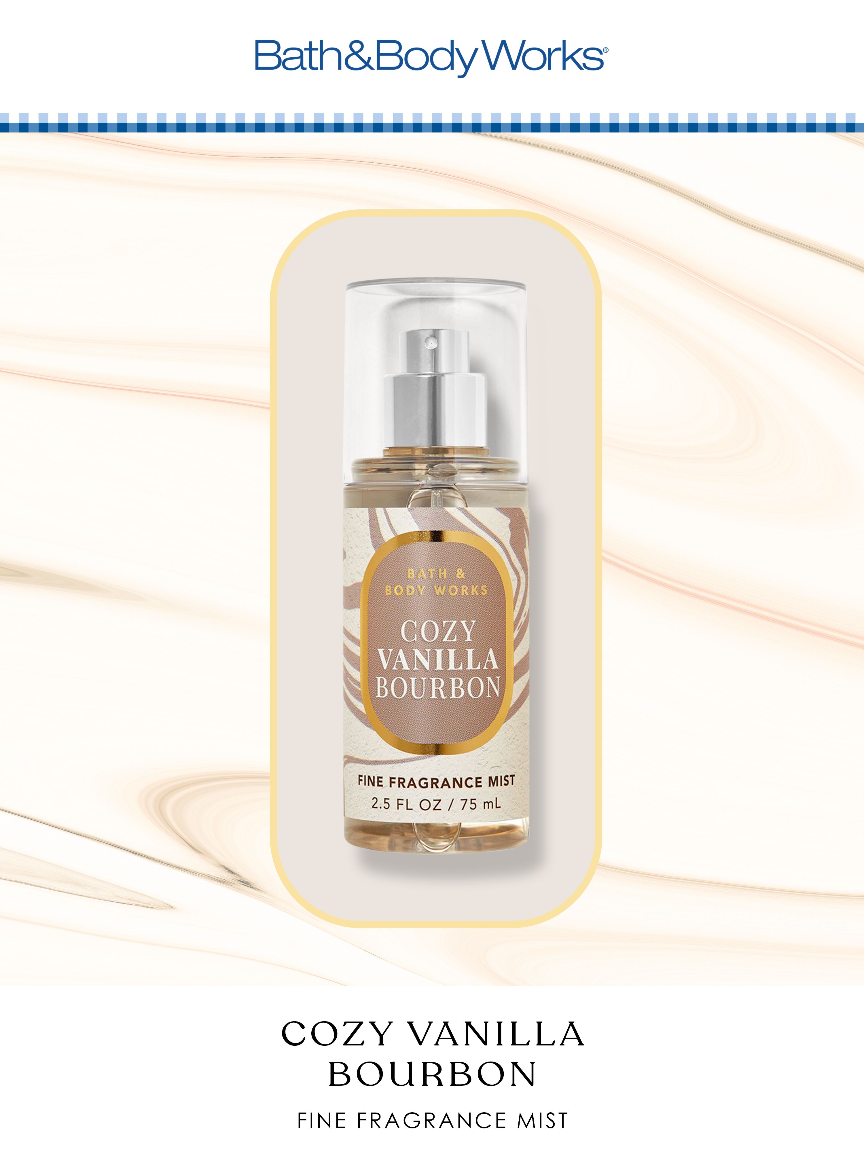 Buy Bath & Body Works Cozy Vanilla Bourbon Travel Size Fine