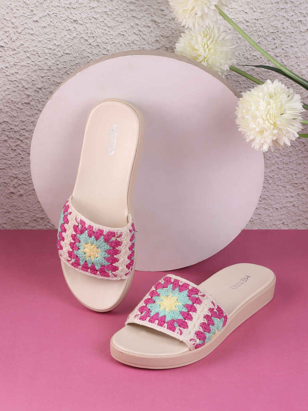 Metro Women Open Toe Flats-picture-29