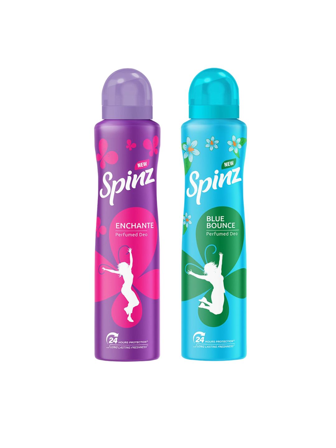 SpinzSet Of 2 Enchante & Blue Bounce Perfumed Deodorant- 200ml Each-image-39