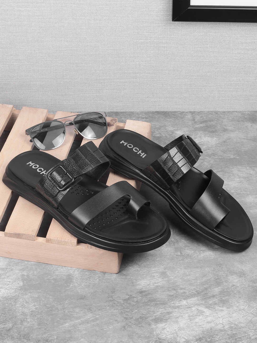 Mochi Men Leather Comfort Sandals-picture-19