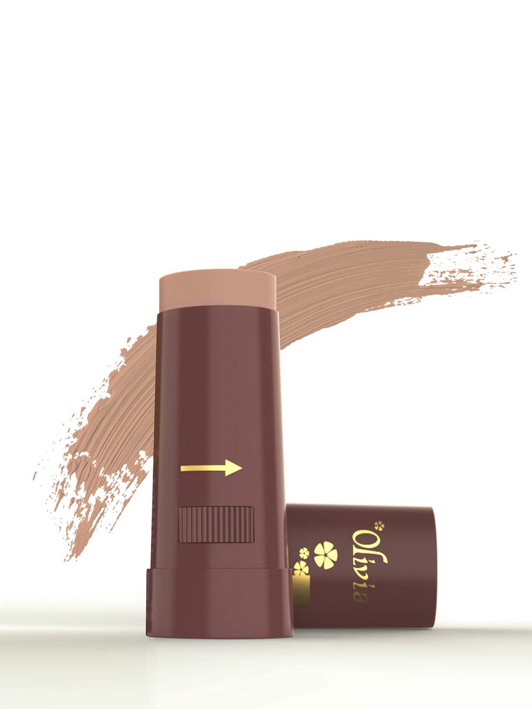 Olivia Instant Waterproof Makeup Stick Concealer with SPF 12 - 15g - Peach Rose 06-image-39