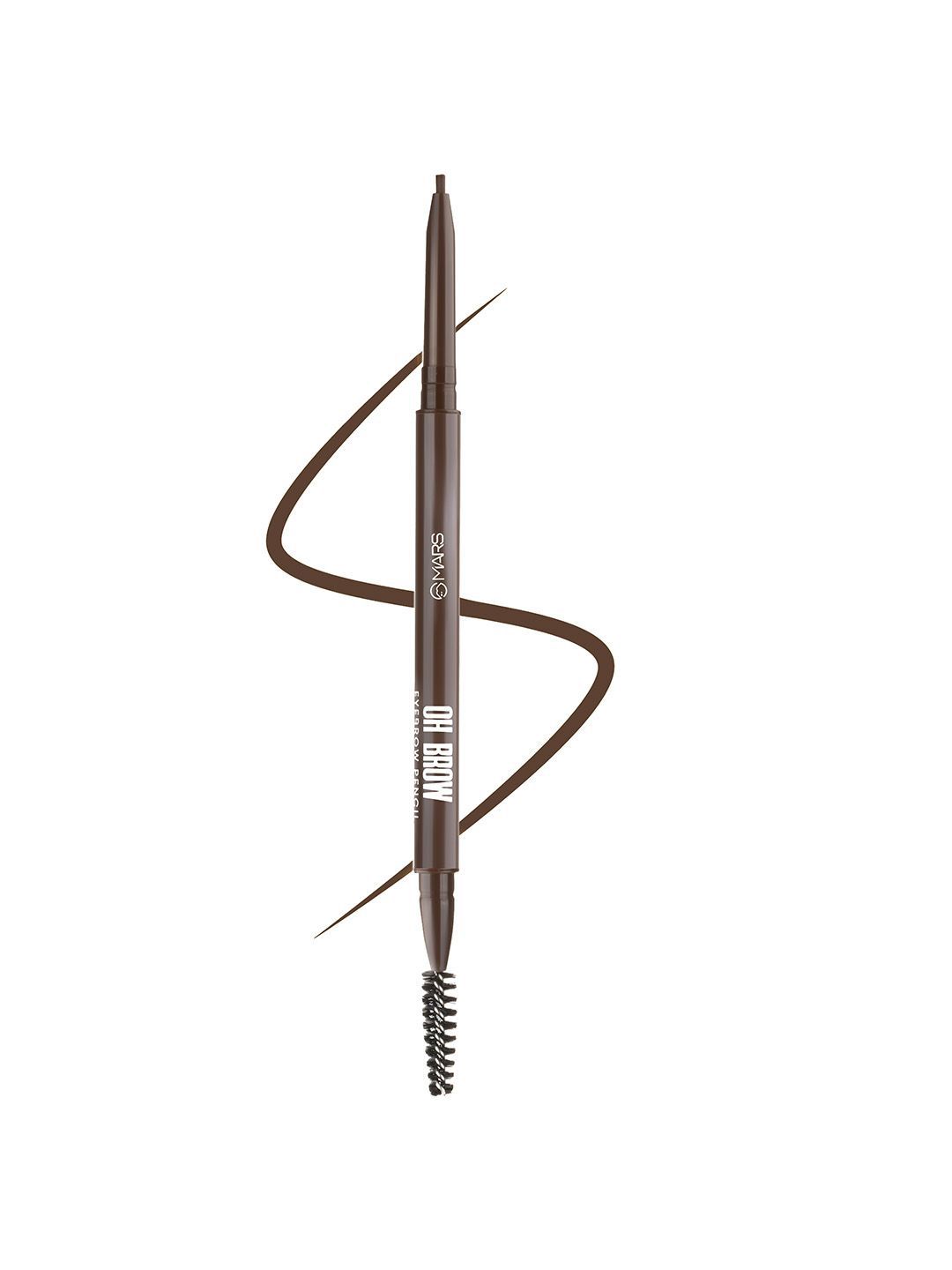MARS Brow Dual-Ended With Spoolie Long-Lasting & Easy To Glide Eyebrow Pencil-Dark Brown-picture-12
