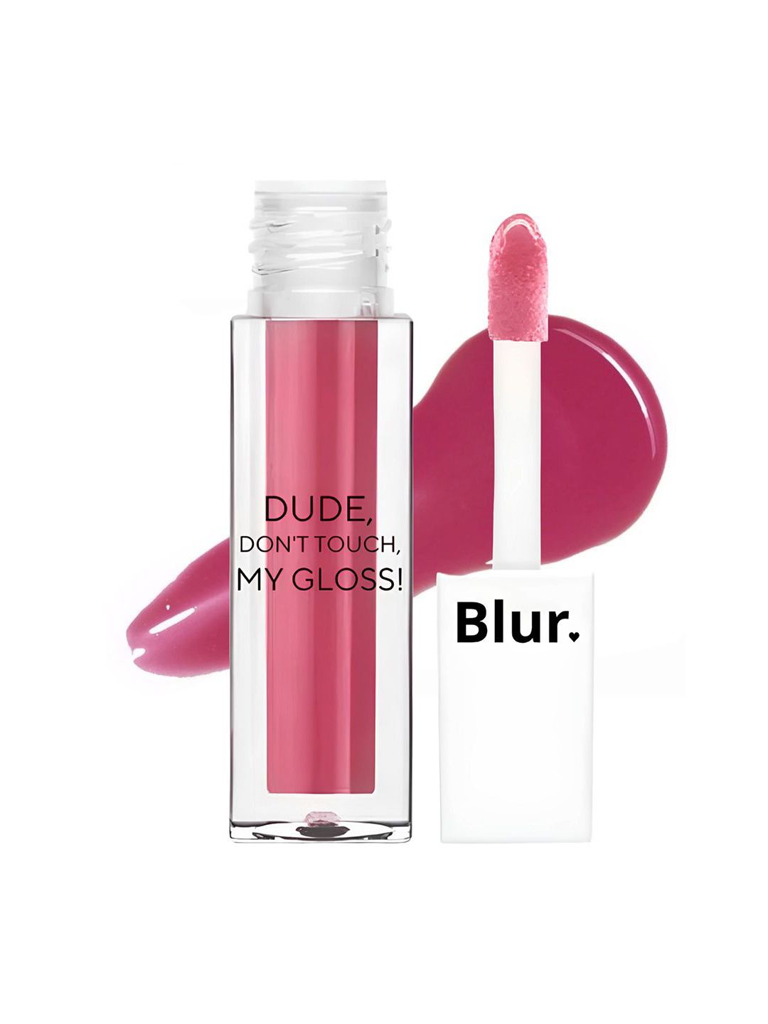BLUR INDIA Dude Don't Touch My Lip Gloss -5ml-Bubblegum Pink-image-46