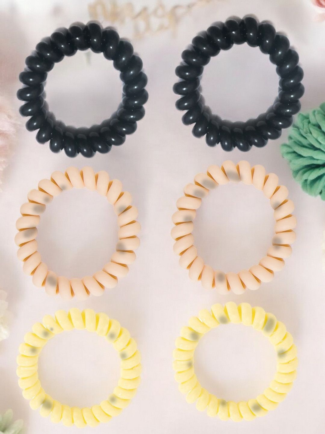 OOMPH Women Set of 6 Ponytail Holders-picture-40