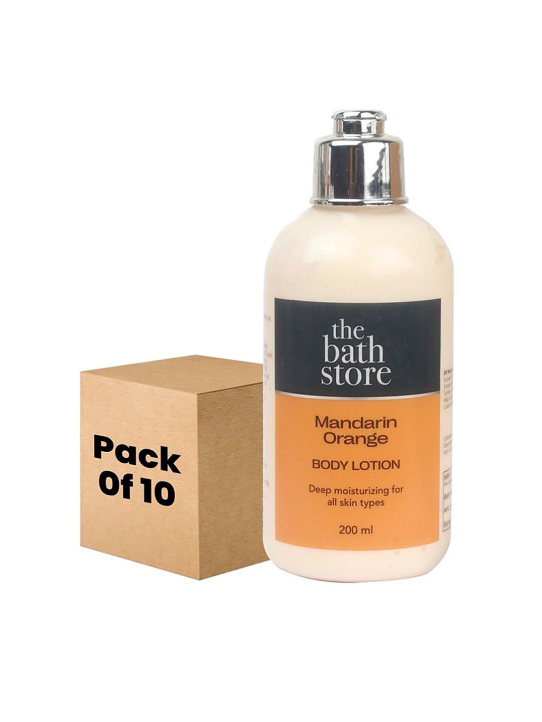 The Bath Store Mandarin Orange Set Of 10 Body Lotion- 200ml Each-image-6