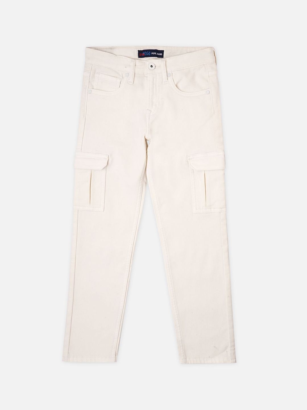 Pepe Jeans Boys Skater Wide Leg Stretchable Cargo Jeans