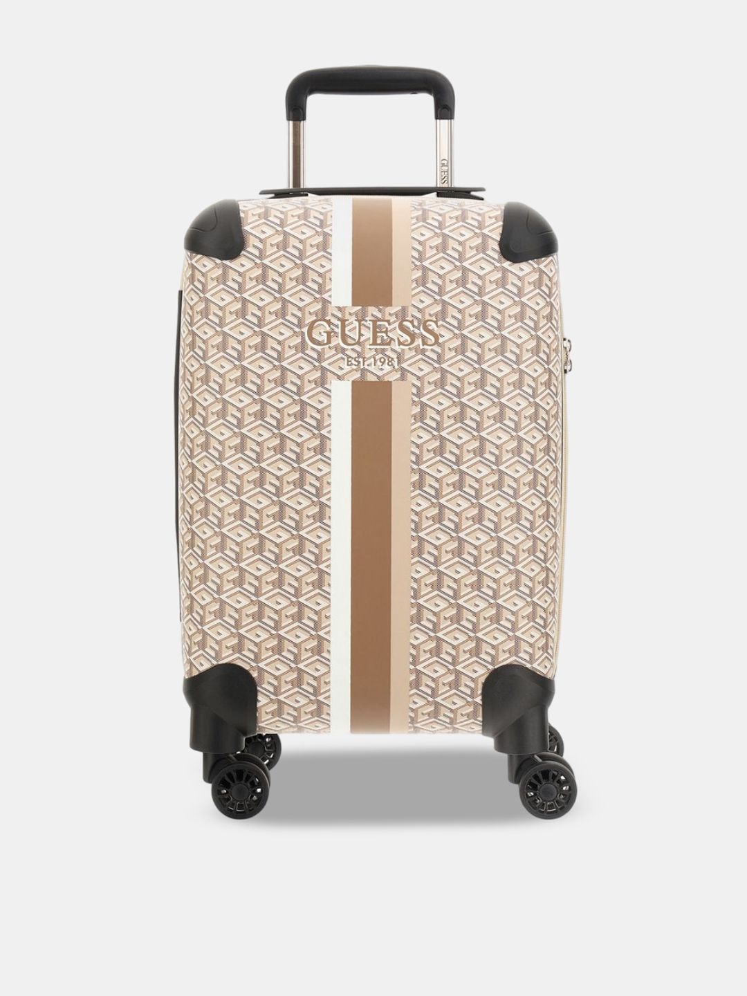 GUESS Printed Soft-Sided Medium Trolley Bag-image-18