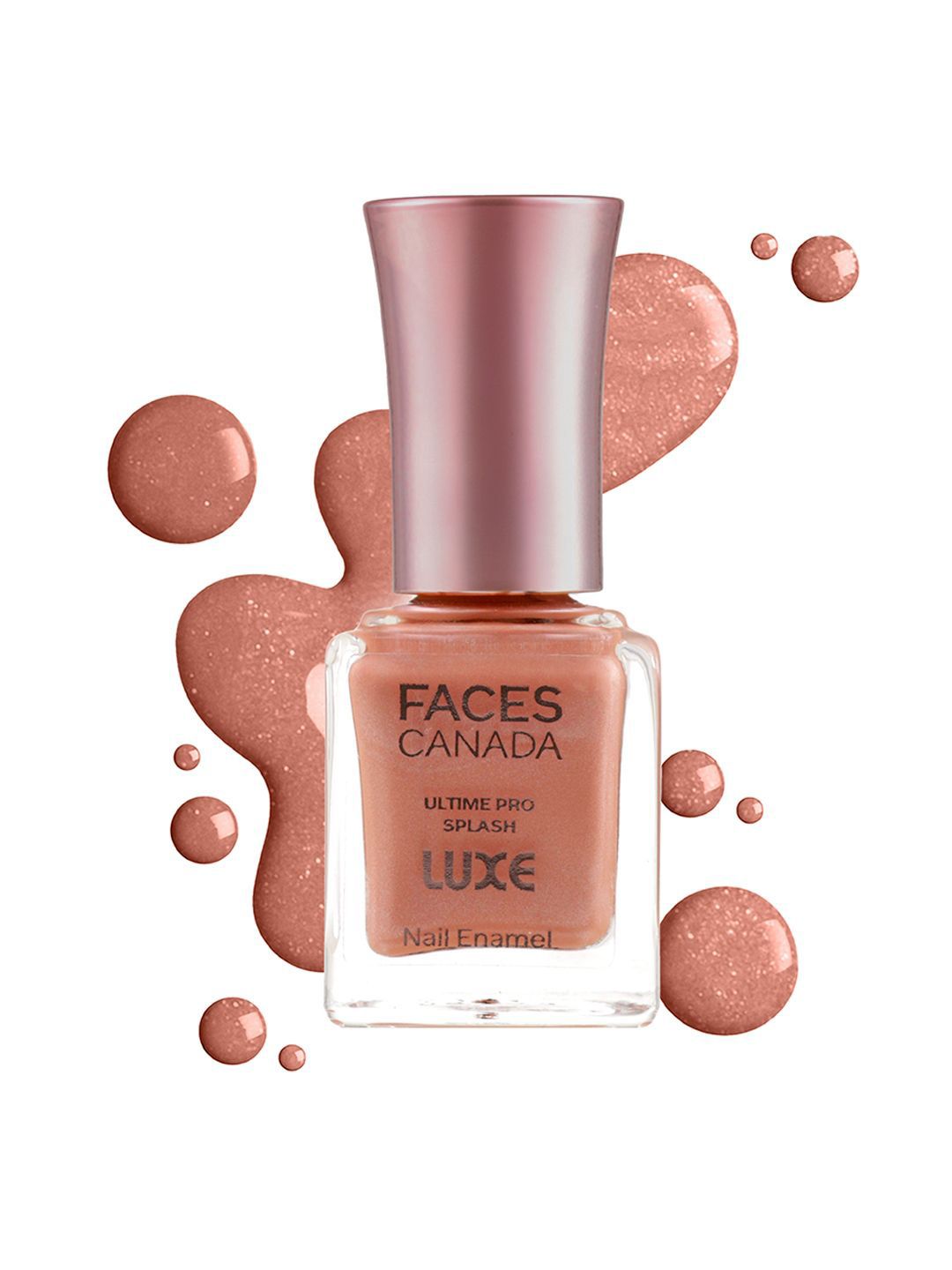 FACES CANADA Ultime Pro Splash Luxe Nail Enamel 12ml - Peach Fling L46-image-22