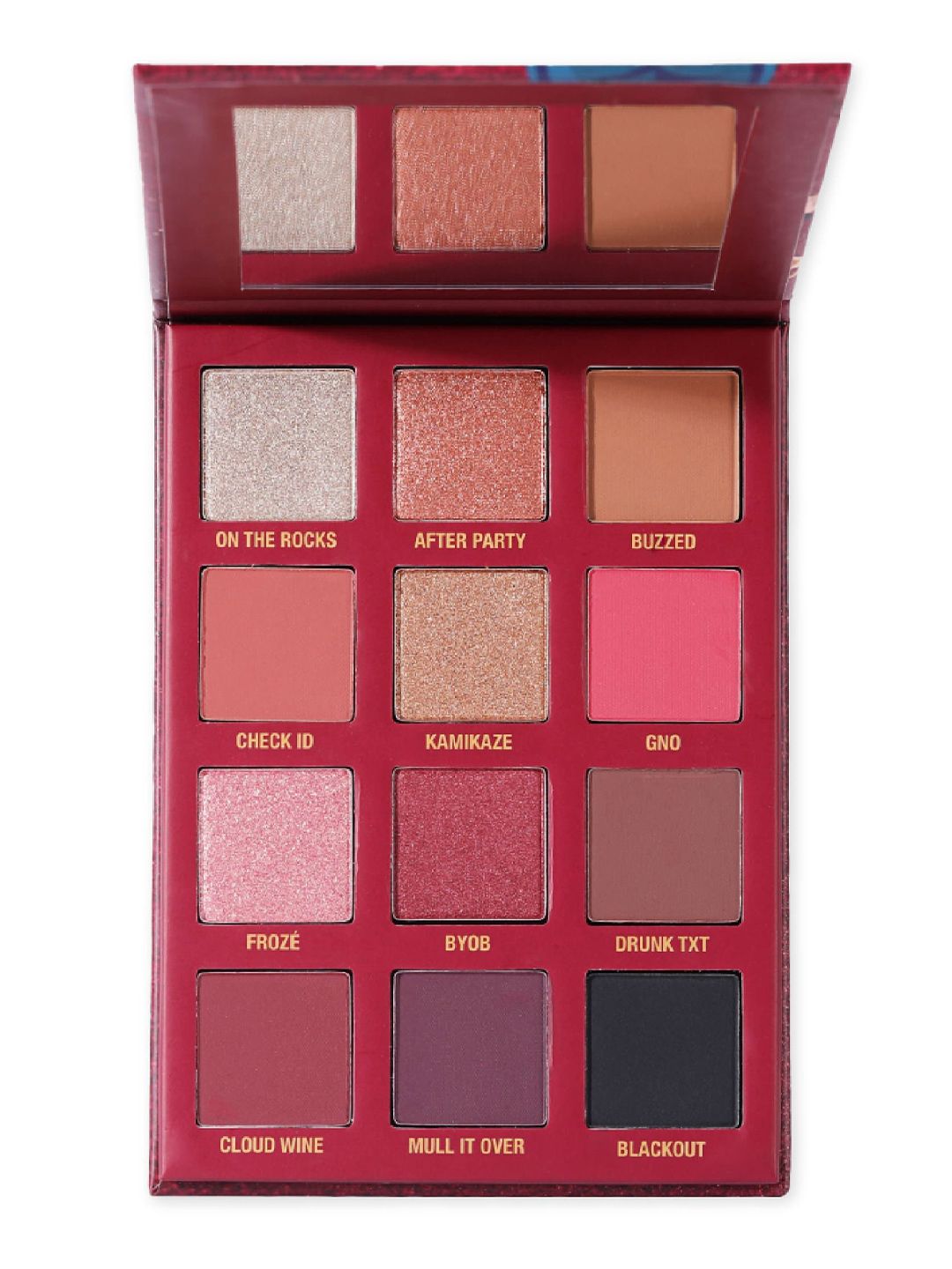Typsy Beauty 12- In- 1 Wine Eyeshadow Sip Sip Hooray Palette- 24 g-image-2