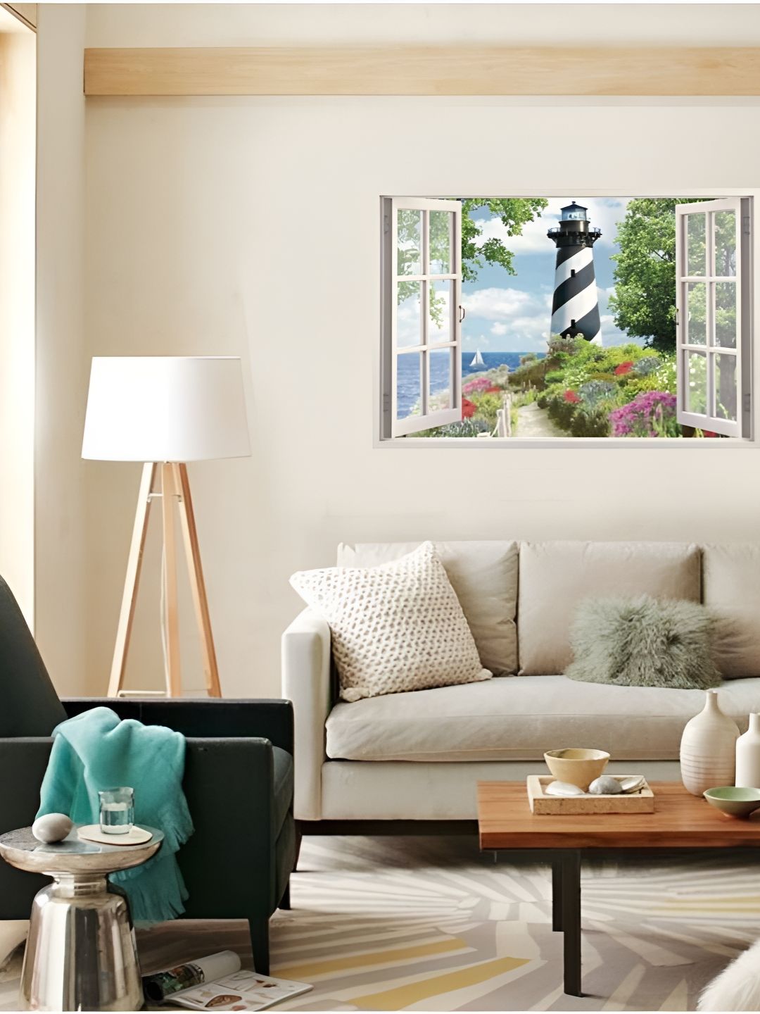 Jaamso Royals Green & Blue Self-Adhesive & Waterproof Wall Sticker-picture-33