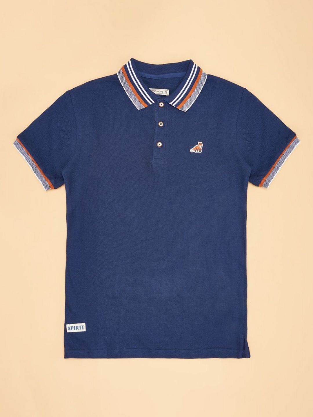 Pantaloons Junior Boys Solid Polo Collar Cotton T-Shirt-picture-32