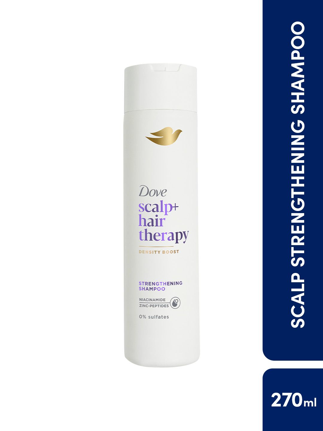 Dove Scalp+Hair Therapy Sulphate Free Density Boost Strengthening Shampoo - 270ml-picture-57