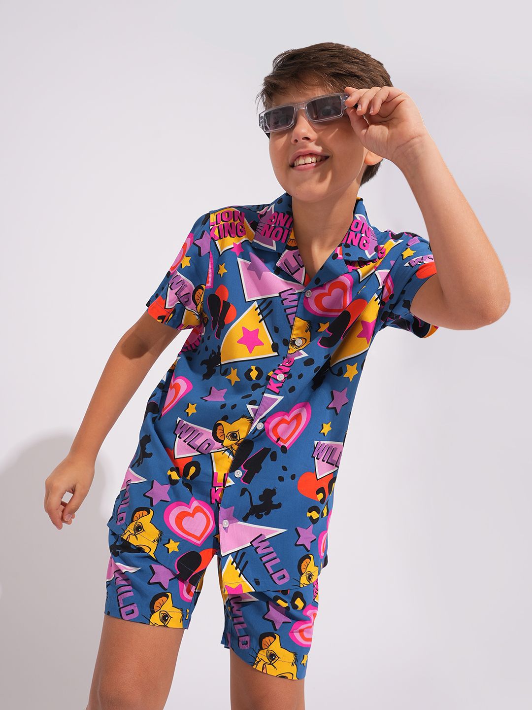 Jack & Jones Junior Boys Floral Opaque Printed Casual Shirt-picture-16