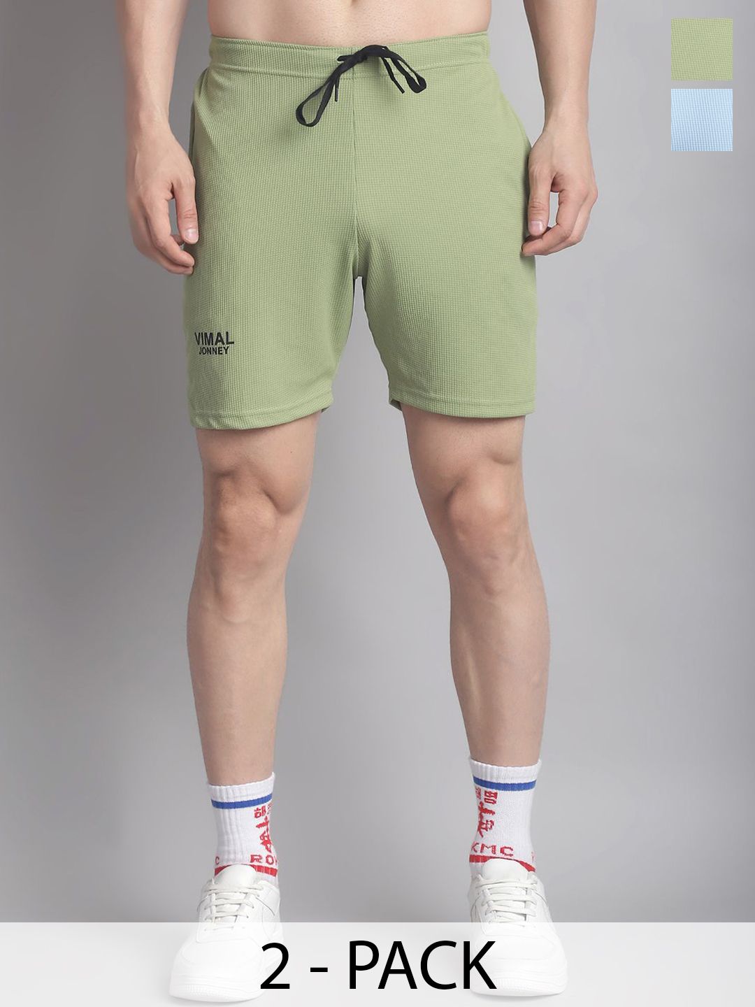 mack jonney VIMAL JONNEY Men Training or Gym Sports Shorts-picture-37