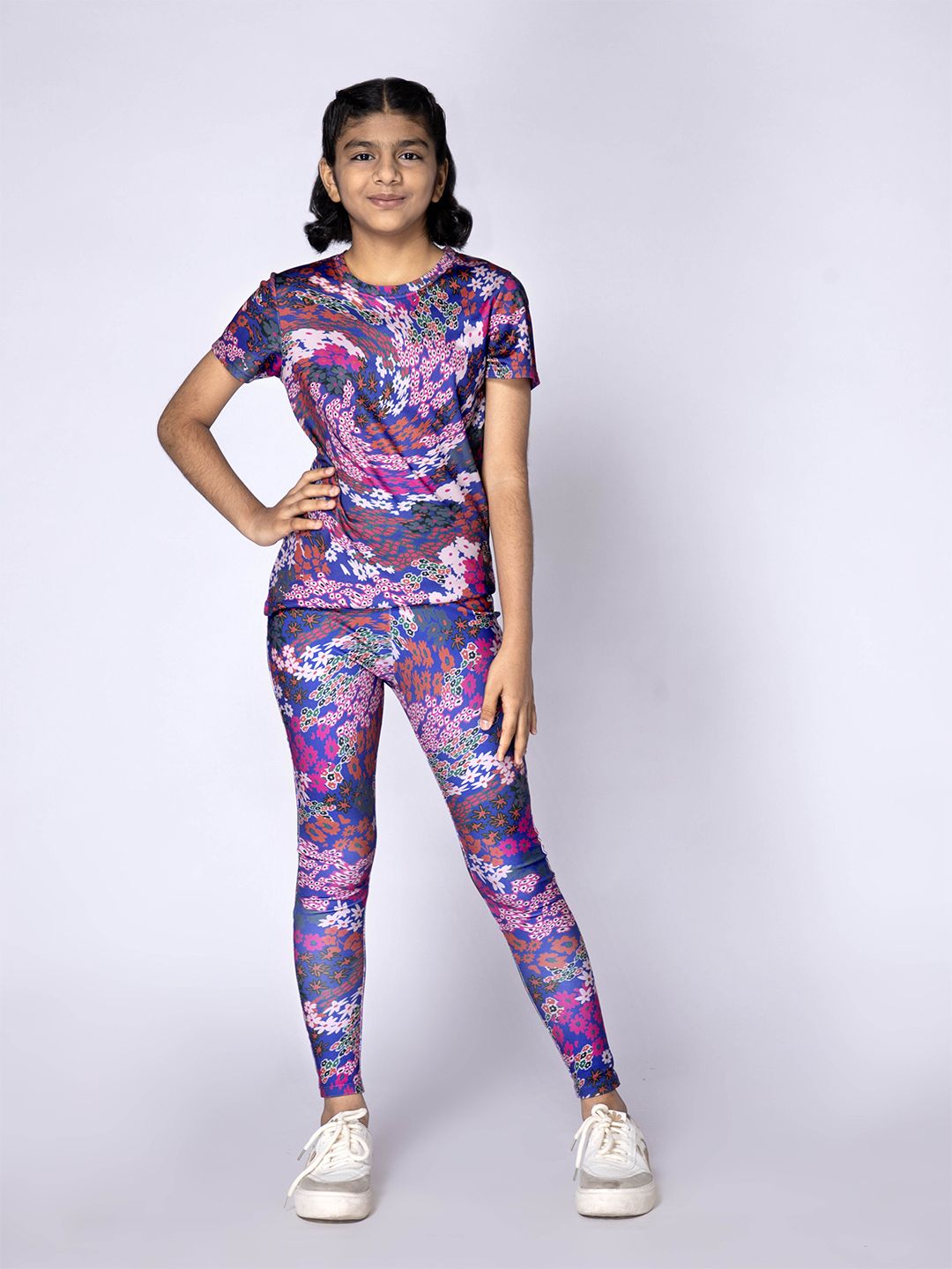 UMILDO Girls Printed T-shirt with Leggings-picture-35