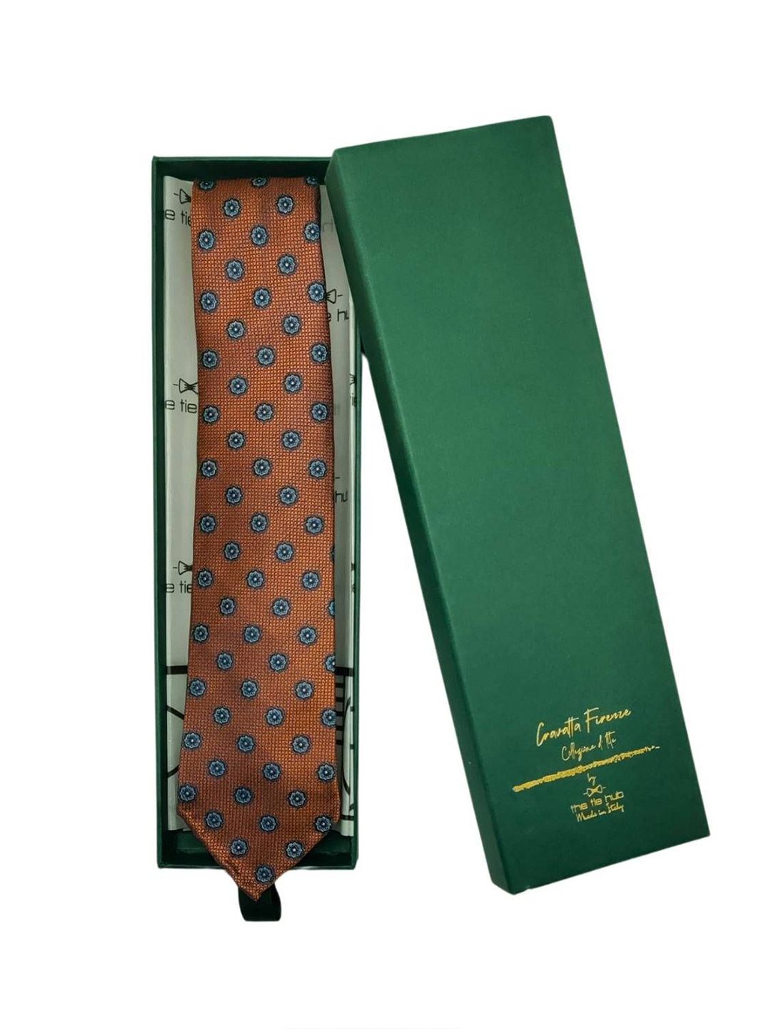 The Tie Hub Men Printed Broad Tie-picture-42