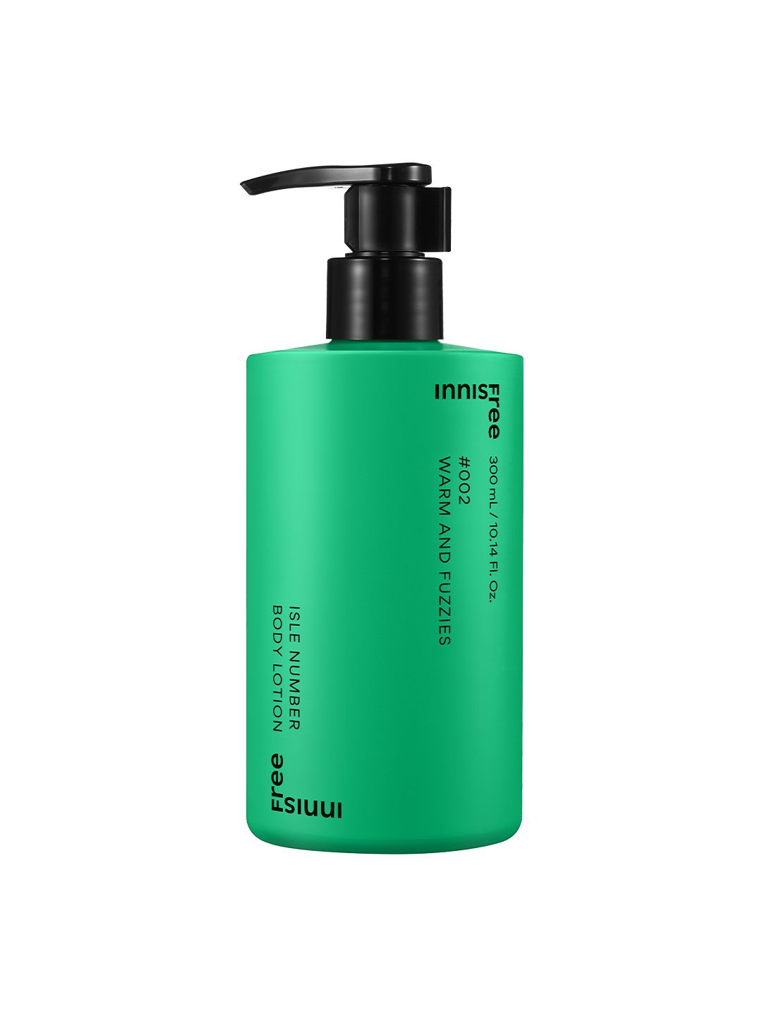 Innisfree Isle Number Body Lotion with Green Tea Water 300 ml - Warm and Fuzzies 002