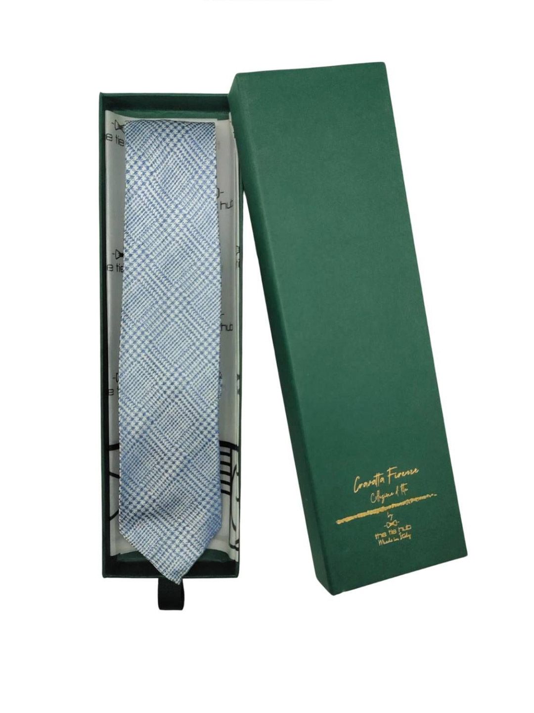 The Tie Hub Men Checked Bow Tie-picture-16