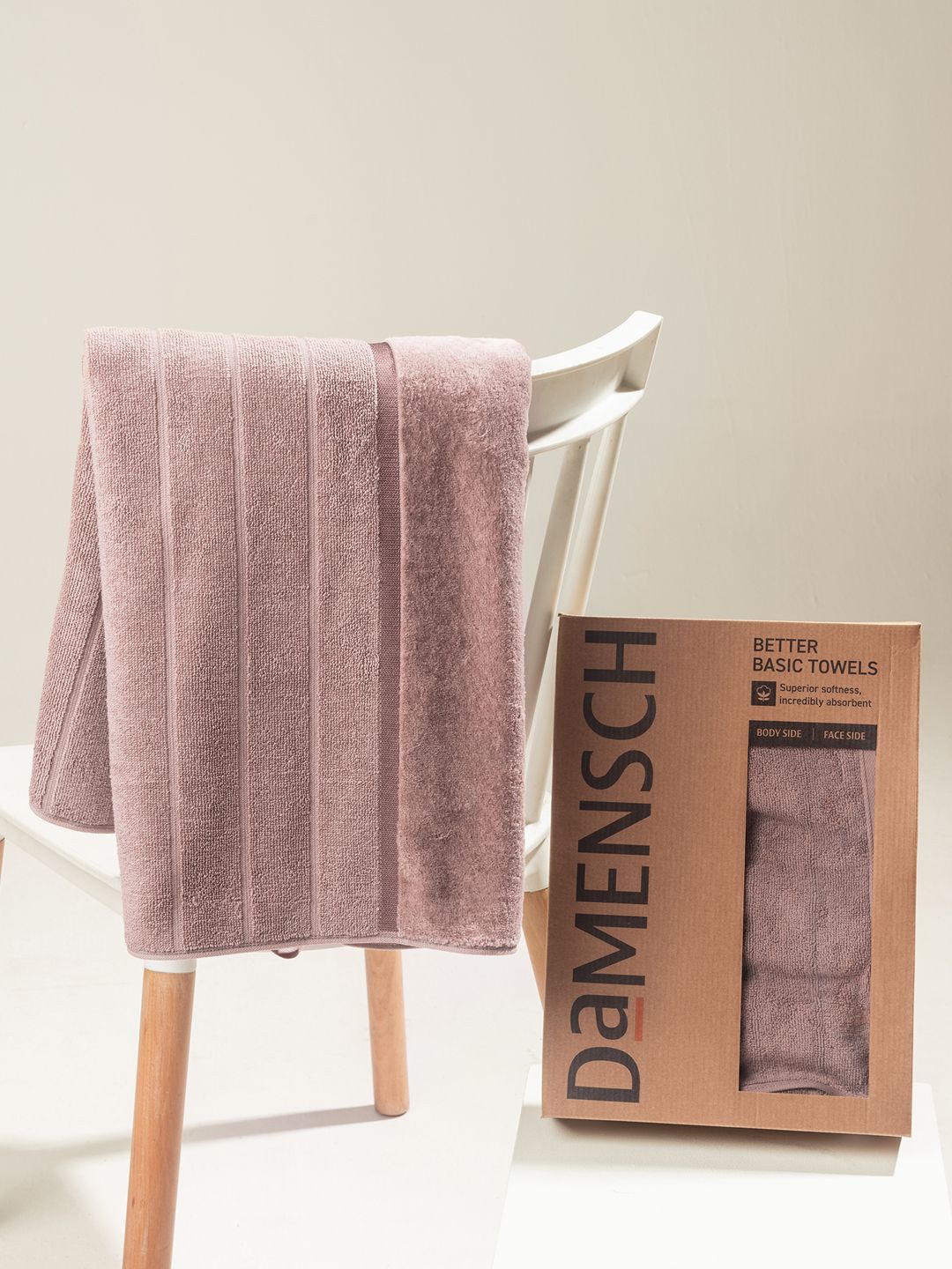 DAMENSCH Pink Pack Of 6 Cotton 500 GSM Towel Set-picture-55