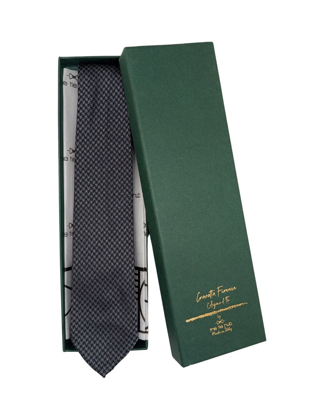 The Tie Hub Men Printed Broad Tie-picture-27