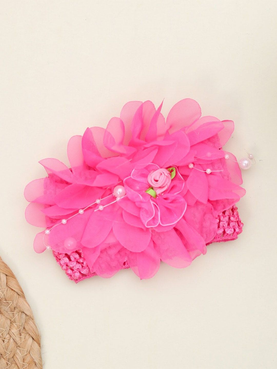 Yellow Bee Girls Beaded Hairband-picture-35