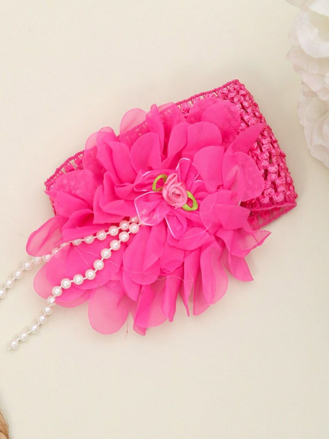 Yellow Bee Girls Beaded Hairband-picture-16