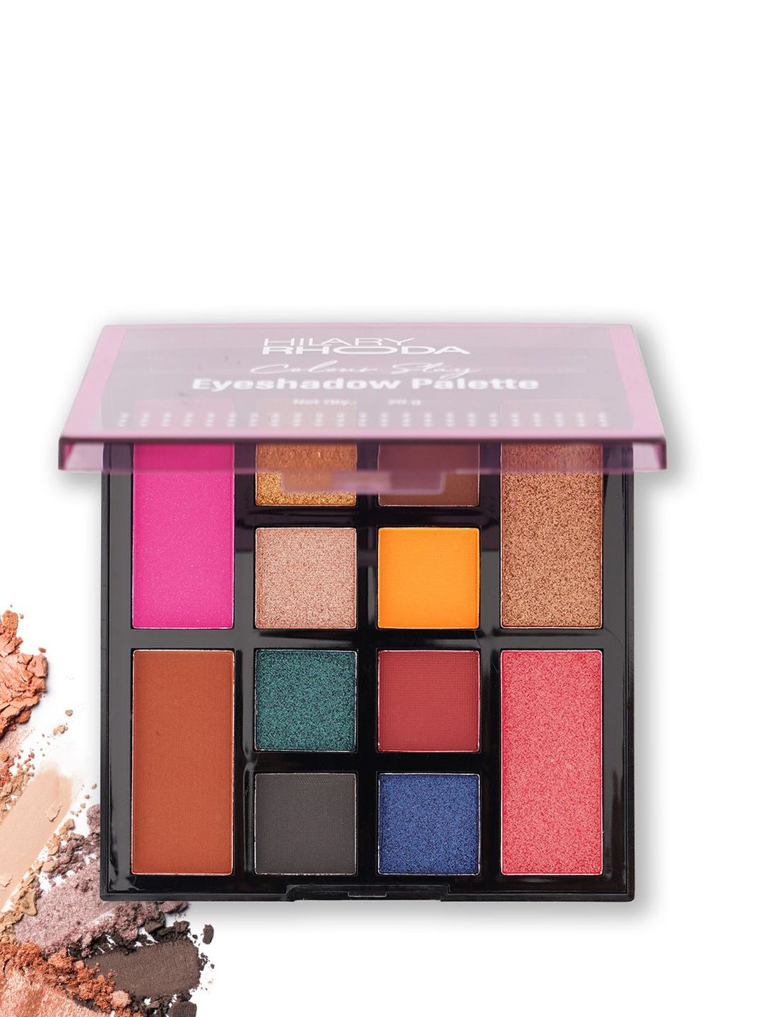 Hilary Rhoda Colour Stay Eyeshadow Palette-20g-12 Shades-picture-44