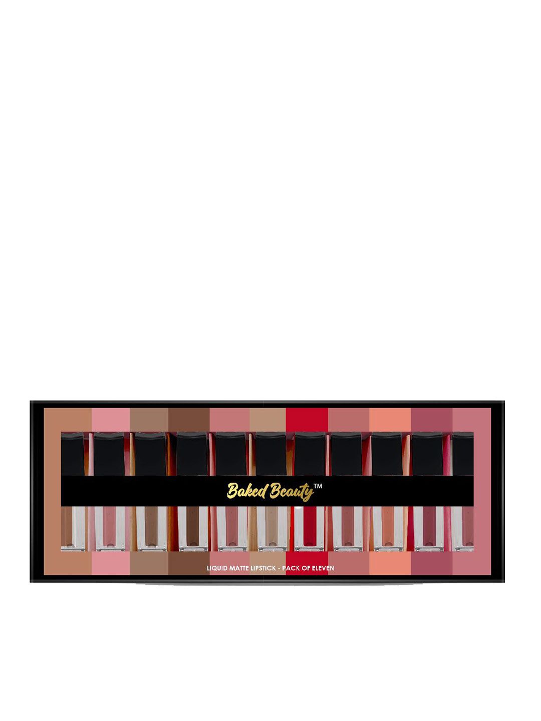Baked Beauty Set Of 11 Liquid Matte Lipstick With Vitamin E - 1.5ml Each-image-37