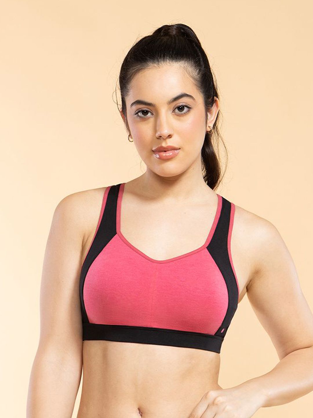 Enamor Colourblocked Bra Full Coverage Lightly Padded-picture-38