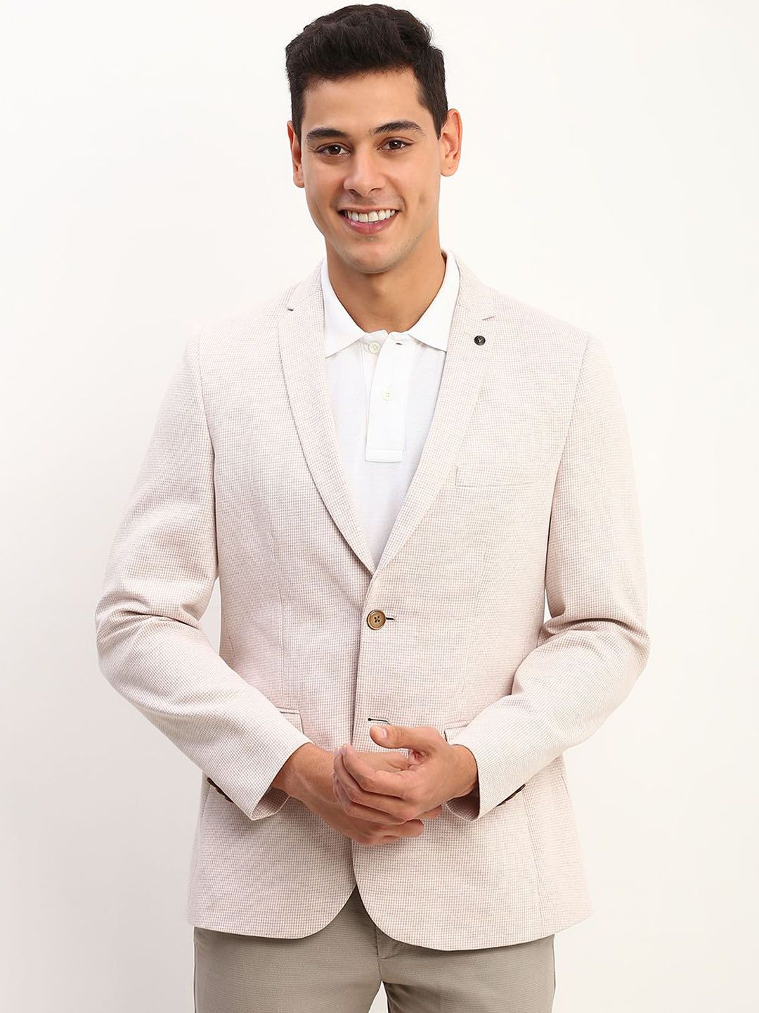 Allen Solly Slim-Fit Single Breasted Blazer-picture-53
