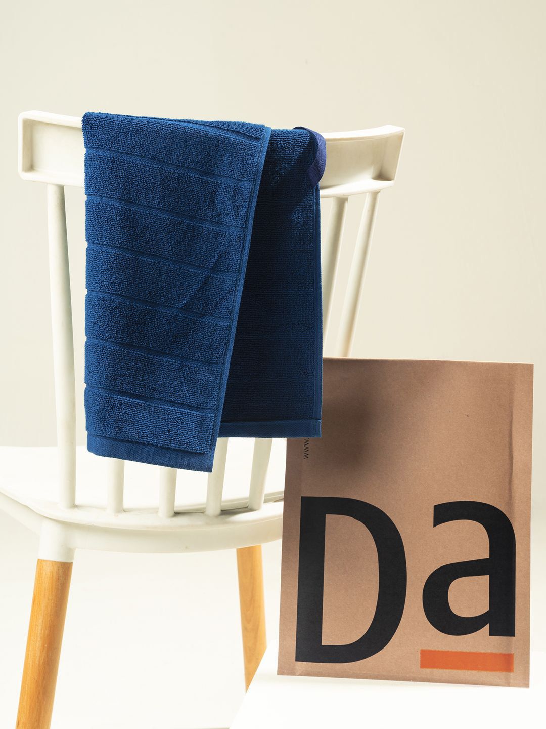 DAMENSCH Better Basic 2 Pieces Beige & Grey Cotton Super Absorbent Hand Towel 500 GSM-image-16