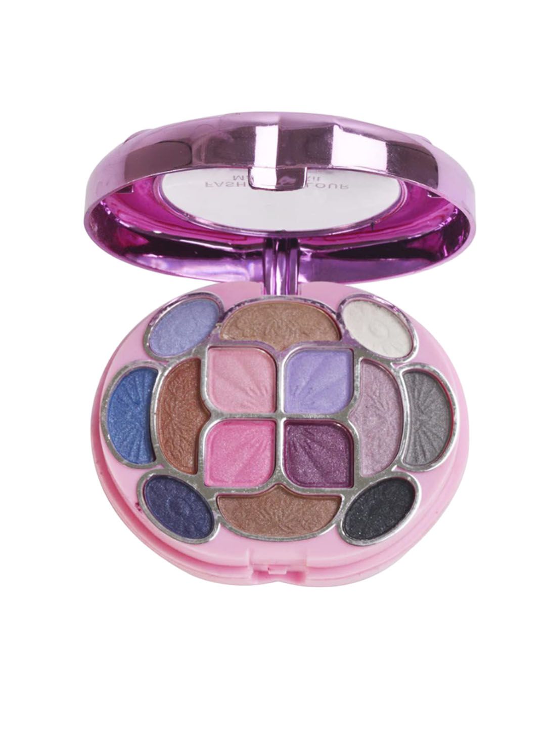 A.D.S 14 Eye Shadow, 1 Compact,2 Blusher, 4 Lip Color,1 Mirror,1 Puff Makeup Kit-15g-image-2