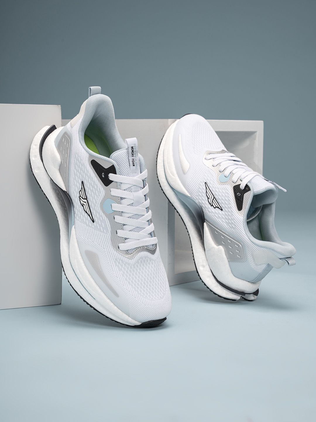 Red Tape Men Mesh Walking Non-Marking Shoes