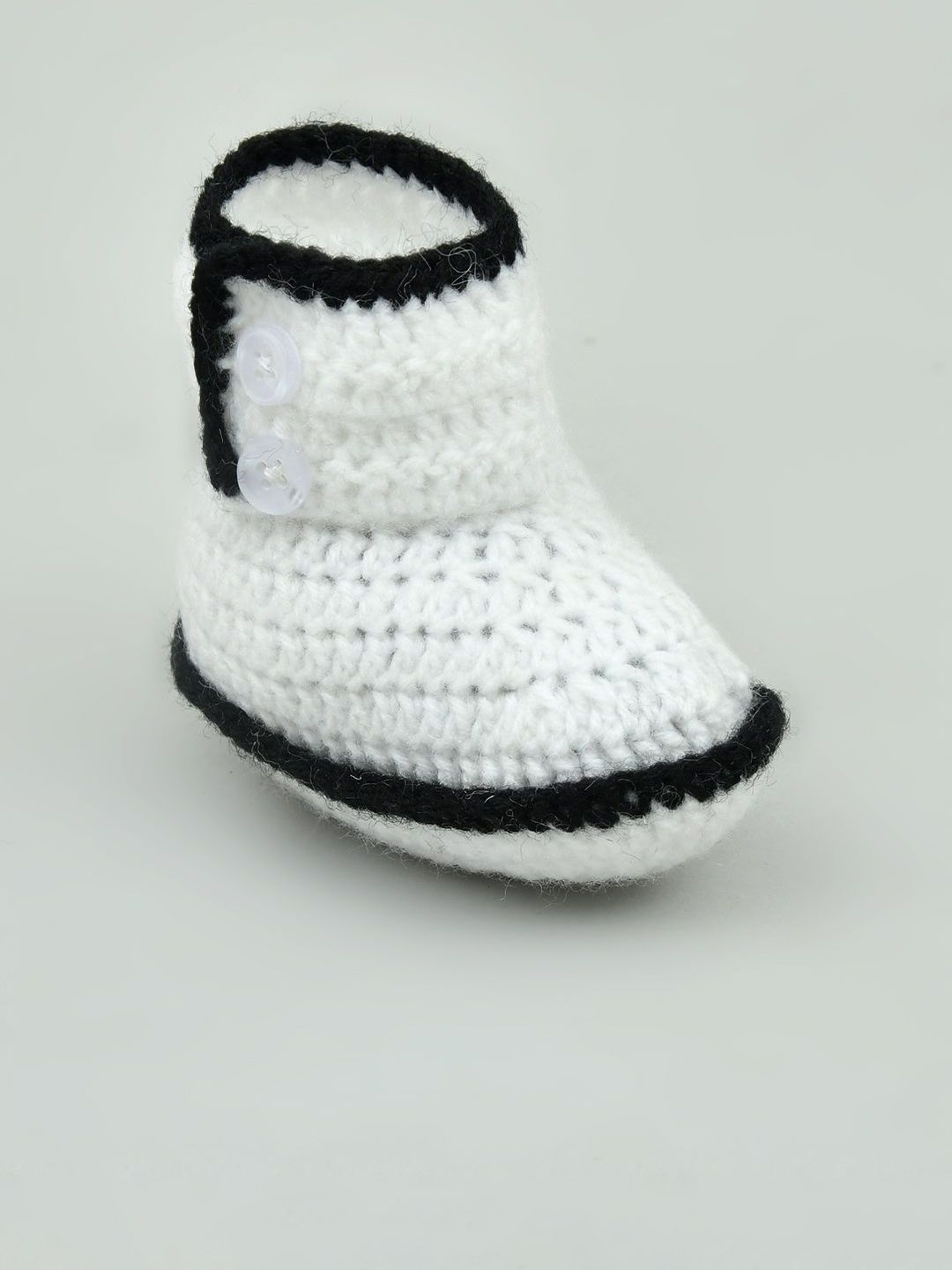FUNKRAFTS Kids Handmade Crochet Pure Wool Booties-picture-27