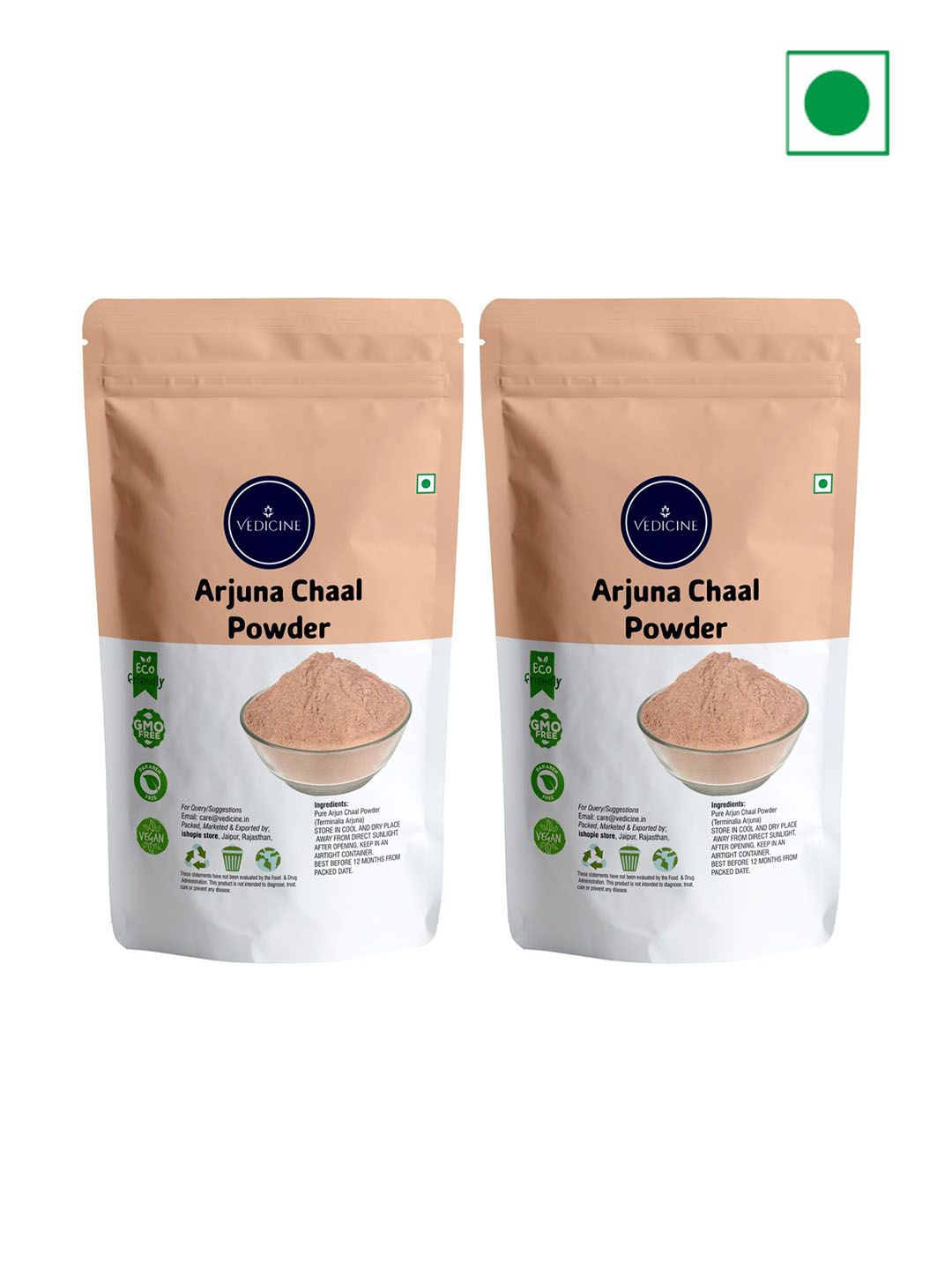 VEDICINE Set Of 2 Arjun Chaal Powder-100g Each-picture-29