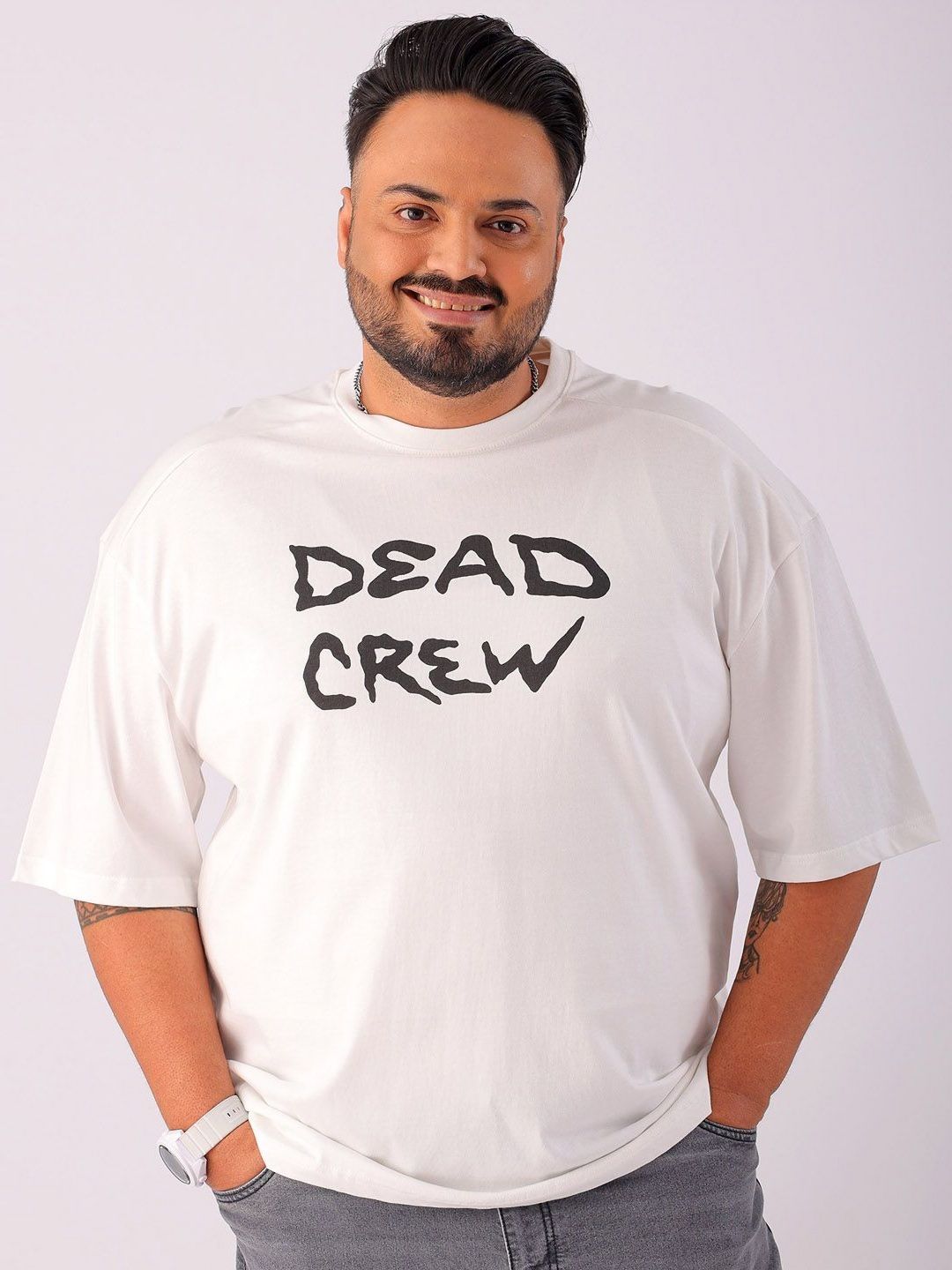 hardsoda by the indian garage co HARDSODA Men Printed Applique T-shirt-picture-17