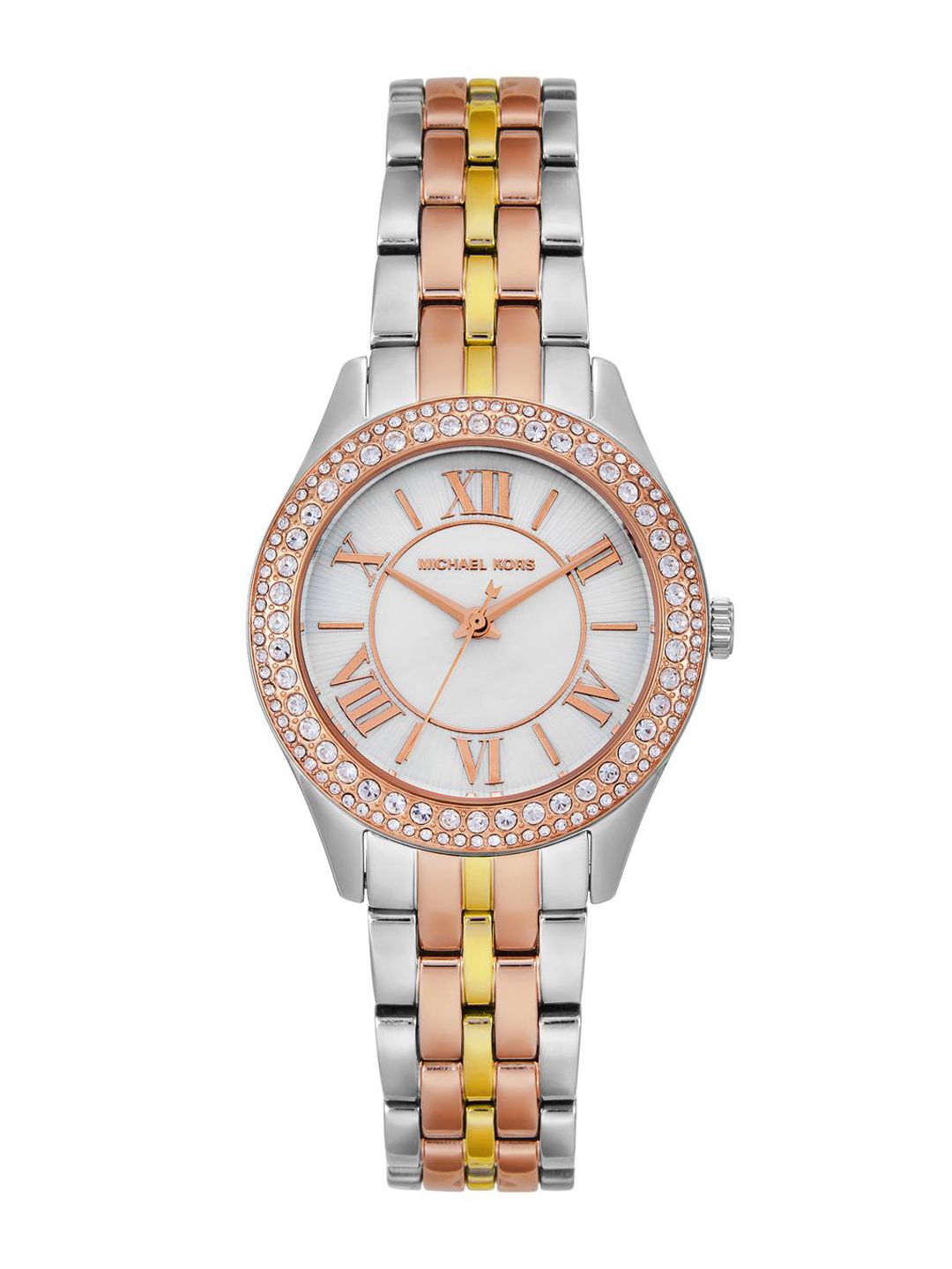 Michael Kors Women Embellished Dial & Stainless Steel Straps Analogue Watch AK_MK4846-picture-38