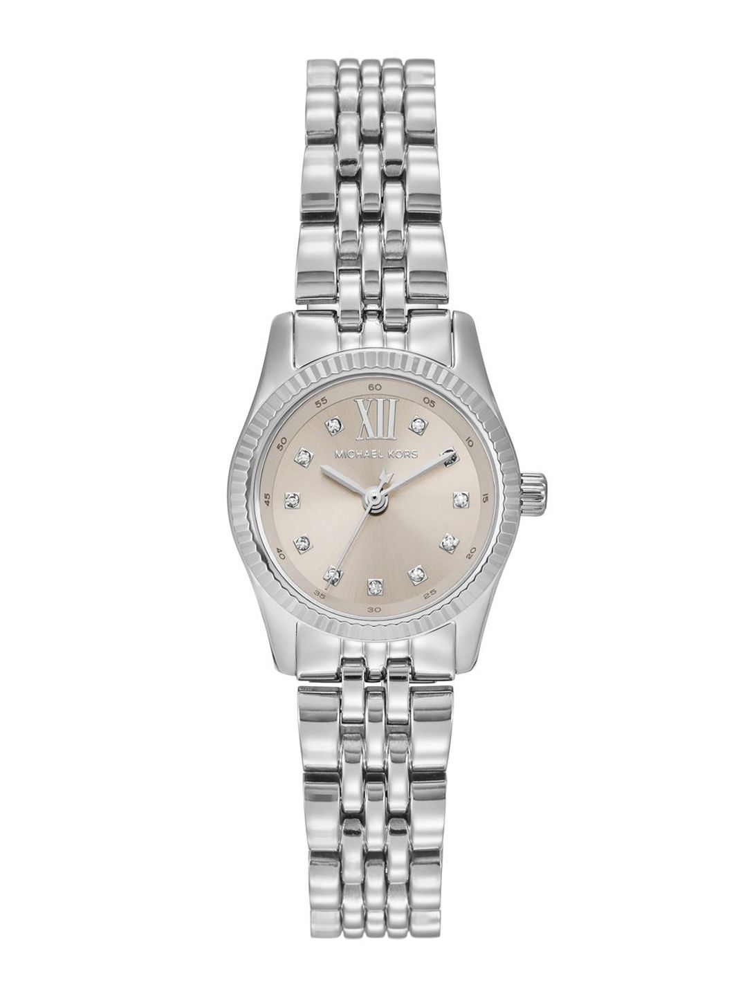 Michael Kors Women Embellished Dial & Stainless Steel Straps Analogue Watch AK_MK4843-picture-34