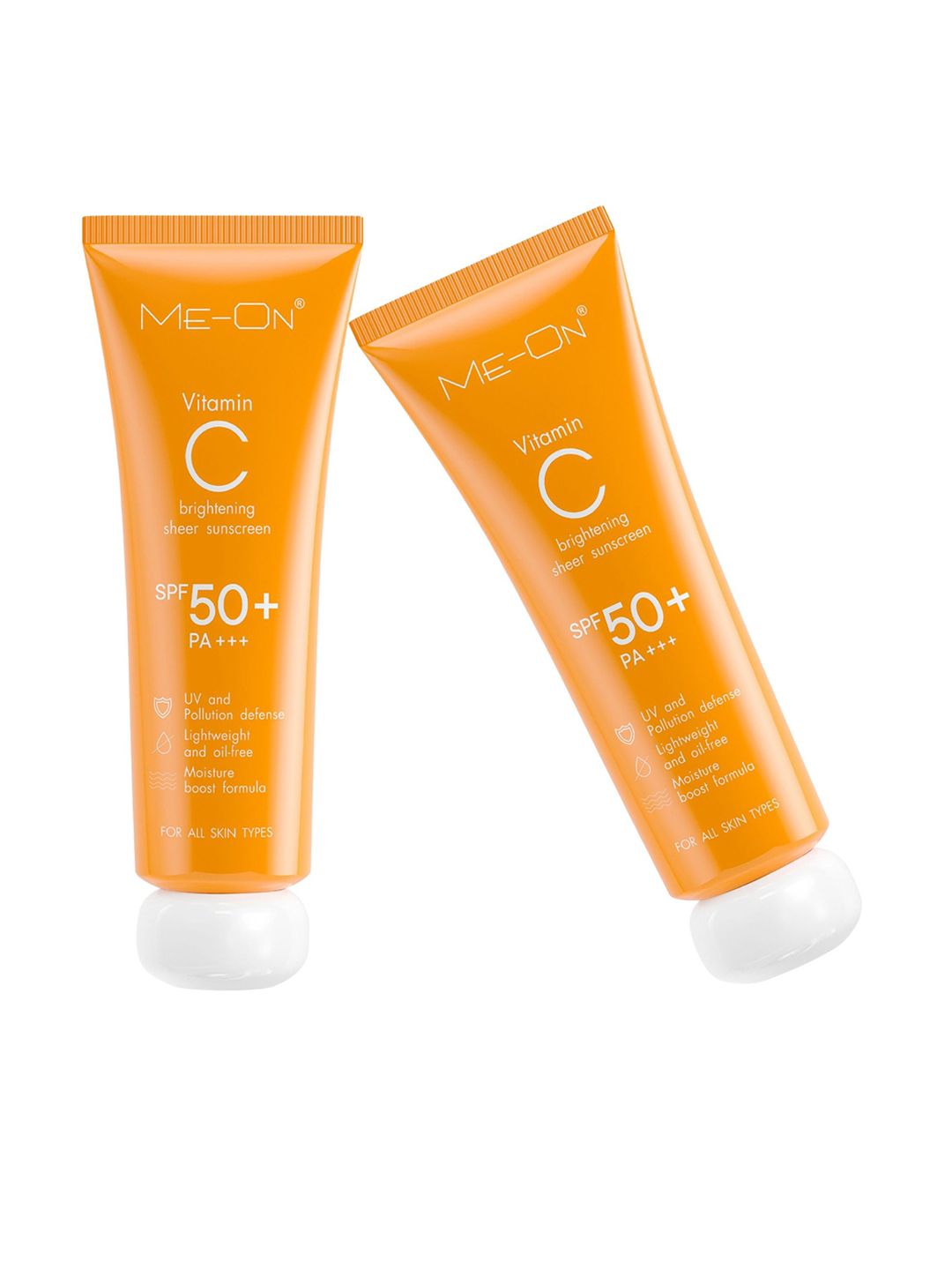 ME-ON Set Of 2 Vitamin C Brightening Sheer Suncreen SPF50+ - 100g Each-image-14