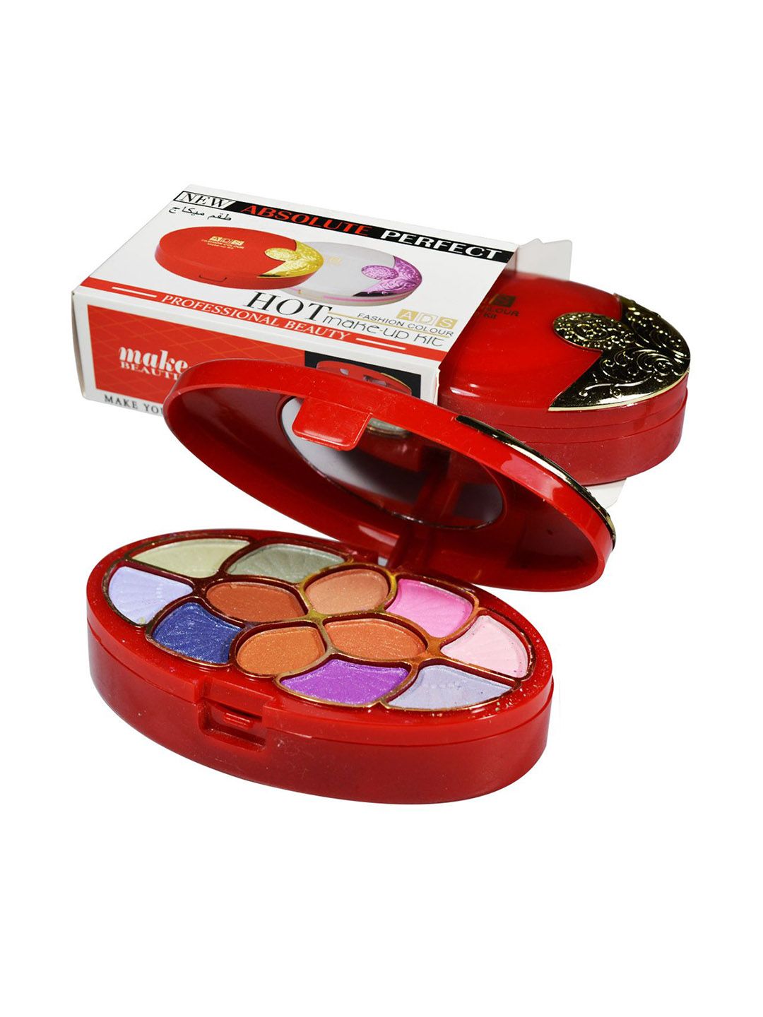 a.d.s make your eyes charming & fulgurant, shimmery & matte finish makeup kit-18g