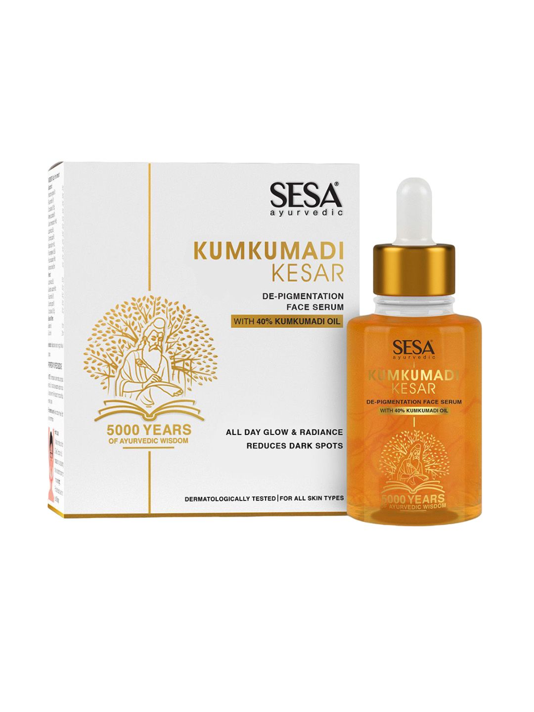 Sesa Kumkumadi Kesar De Pigmentation Face Serum 30 ml-image-11
