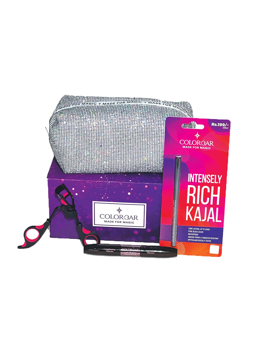 Colorbar Set Of 4 Waterproof Eye Makeup Kit