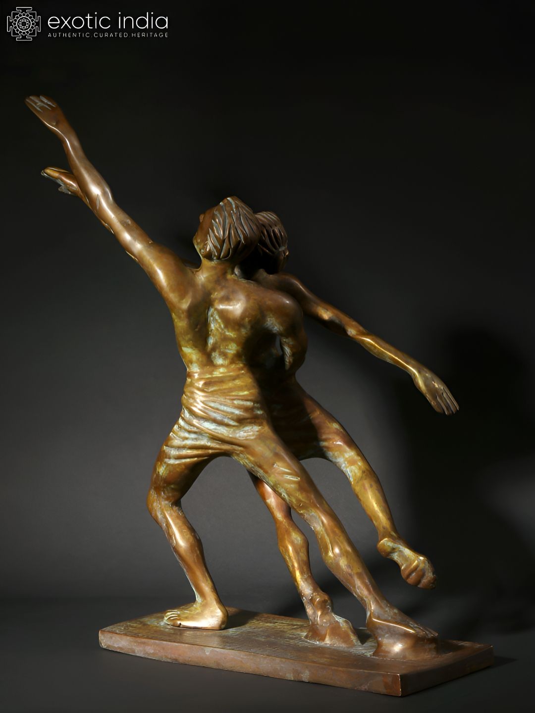 Exotic India Brown Figurine Showpiece-picture-39